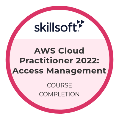 Skillsoft, AWS Cloud Practitioner 2022: Access Management