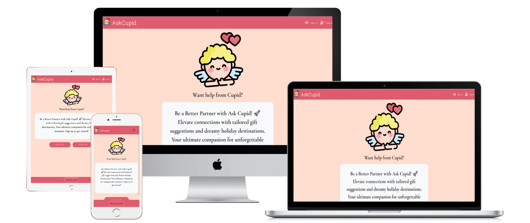 Ask Cupid Project Screenshot